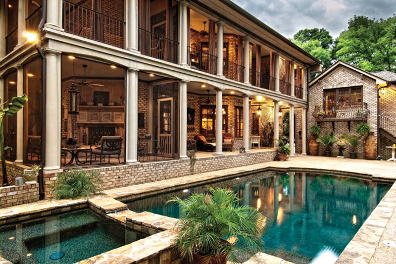 Dream House Plan - Exterior - Other Elevation 1 for Mediterranean House Plan #930-70 - 3 bed, 2.5 bath