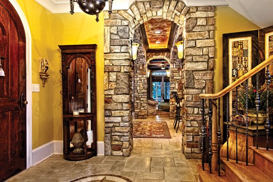 Interior - Entry 1 for Mediterranean House Plan #930-70 - 3 bed, 2.5 bath