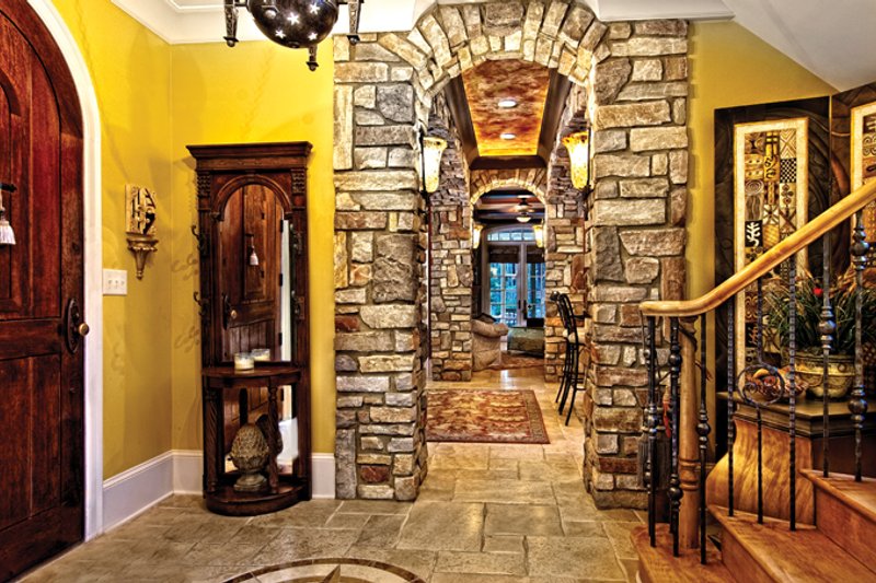 Dream House Plan - Interior - Entry 1 for Mediterranean House Plan #930-70 - 3 bed, 2.5 bath