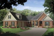 Country Style House Plan - 4 Beds 3 Baths 2500 Sq/Ft Plan #21-419 