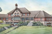 Country Style House Plan - 4 Beds 4.5 Baths 5008 Sq/Ft Plan #928-265 