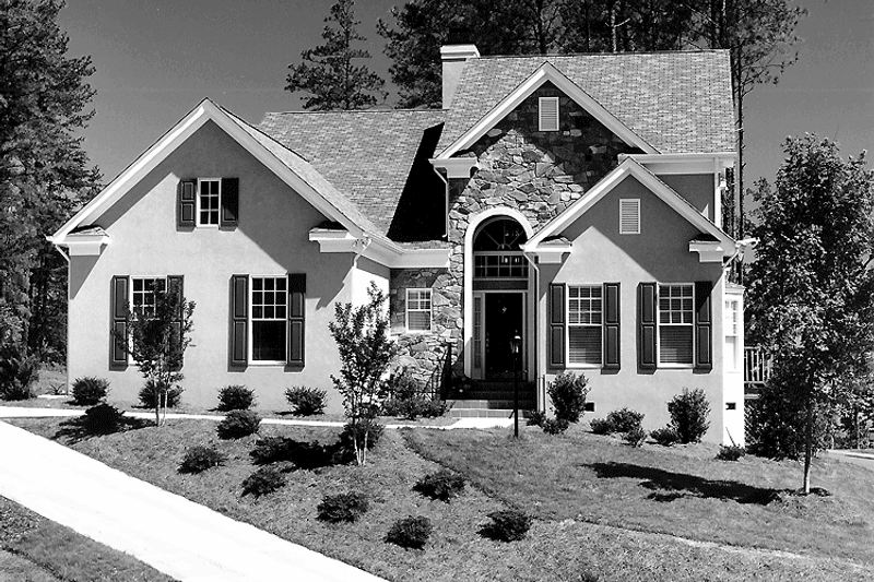 Dream House Plan - Exterior - Front Elevation 3 for Traditional House Plan #453-388 - 3 bed, 2.5 bath
