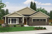 Craftsman Style House Plan - 3 Beds 2 Baths 1709 Sq/Ft Plan #943-15 