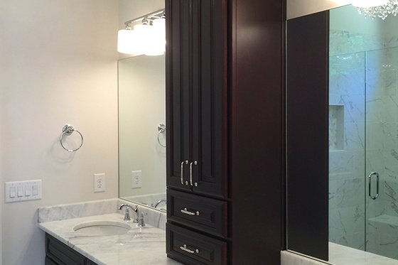 Interior - Master Bathroom for Country House Plan #437-80 - 4 bed, 3.5 bath