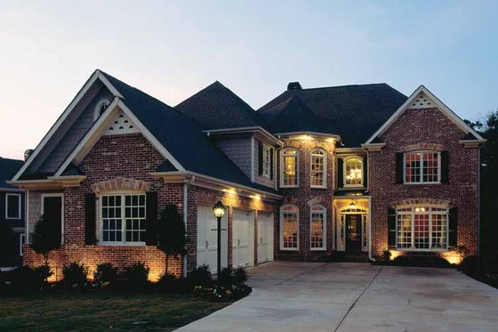 Exterior - Front Elevation 3 for Country House Plan #927-654 - 5 bed, 4.5 bath