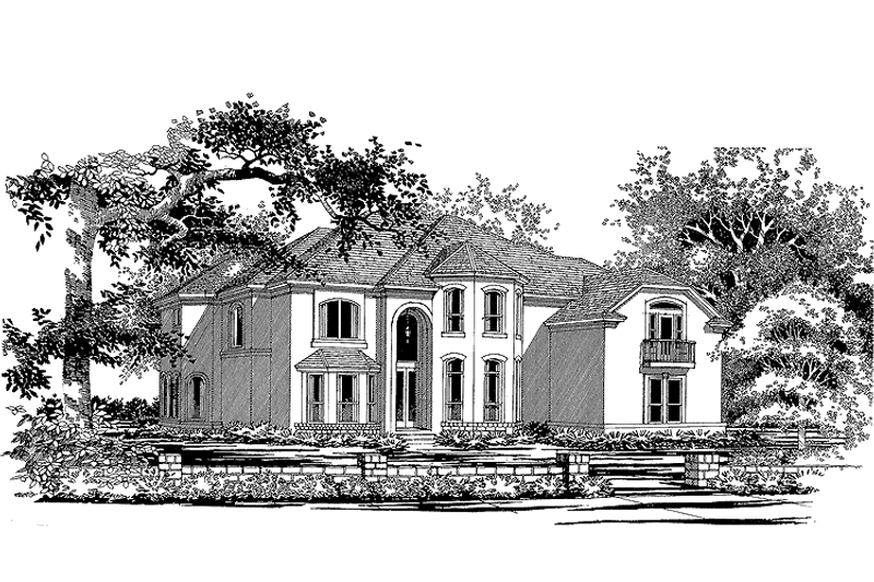 Home Plan - Contemporary Exterior - Front Elevation Plan #472-212