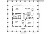 Southern Style House Plan - 3 Beds 3.5 Baths 3130 Sq/Ft Plan #17-3233 