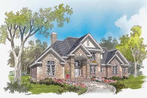 Exterior - Front Elevation 3 for Traditional House Plan #929-341 - 3 bed, 2.5 bath