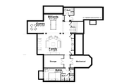 Craftsman Style House Plan - 3 Beds 3.5 Baths 4119 Sq/Ft Plan #928-171 