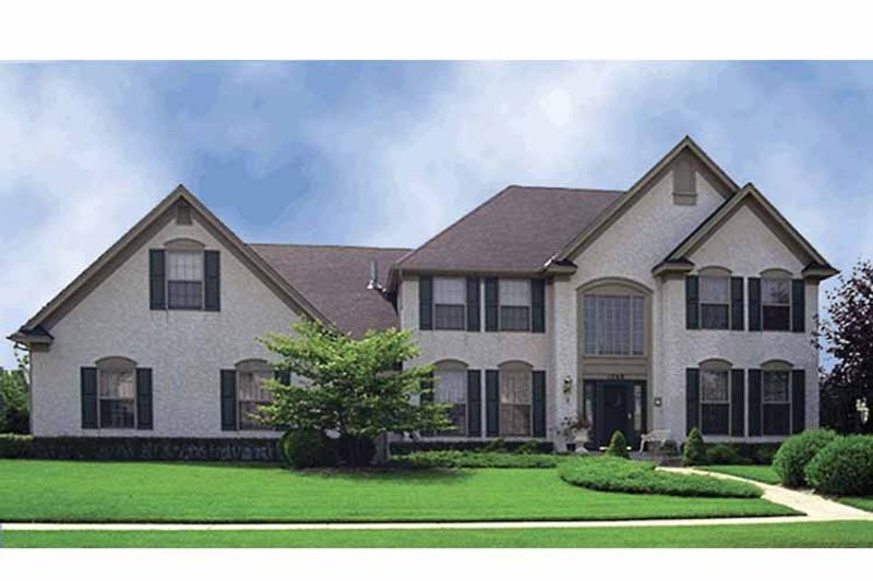 Architectural House Design - Traditional Exterior - Front Elevation Plan #51-770