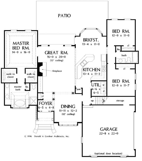 European Floor Plan - Main Floor Plan #929-315