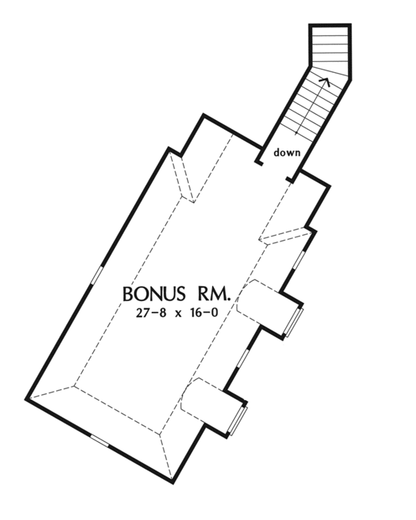 European Floor Plan - Other Floor Plan #929-912