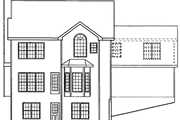 Classical Style House Plan - 3 Beds 2.5 Baths 2045 Sq/Ft Plan #927-72 