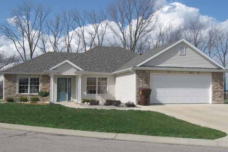 Home Plan - Ranch Exterior - Front Elevation Plan #1064-9