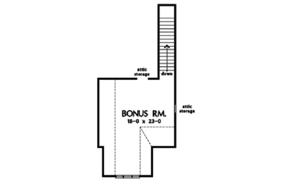 Floor Plan - Other Floor for Ranch House Plan #929-866 - 3 bed, 2.5 bath