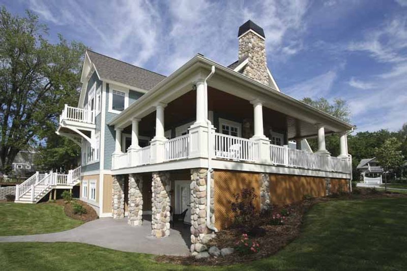 Home Plan - Exterior - Other Elevation for Traditional House Plan #928-44 - 4 bed, 3 bath