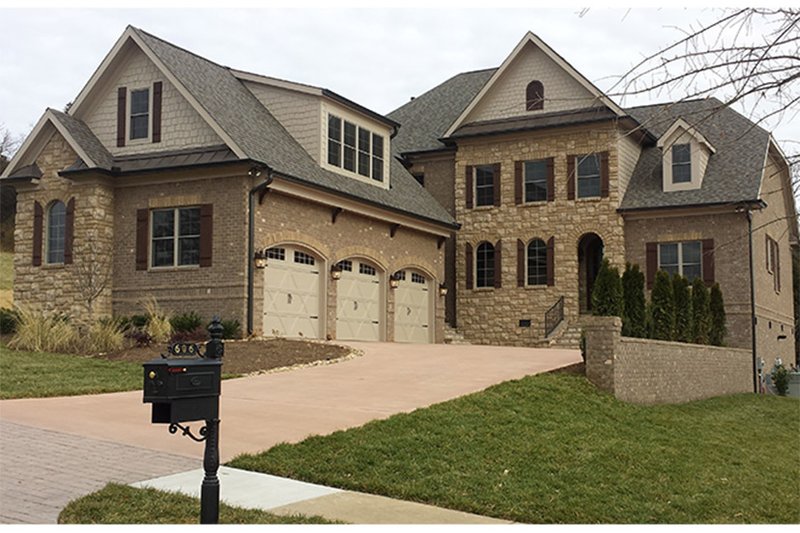 Home Plan - Exterior - Front Elevation 3 for European House Plan #927-351 - 5 bed, 4 bath