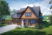 Craftsman Style House Plan - 4 Beds 4 Baths 2752 Sq/Ft Plan #928-228 