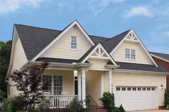 Exterior - Front Elevation 5 for Victorian House Plan #929-557 - 3 bed, 2 bath