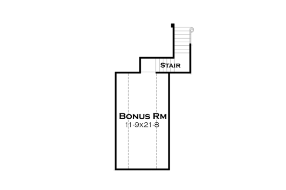 Floor Plan - Other Floor for Bungalow House Plan #120-245 - 3 bed, 2.5 bath