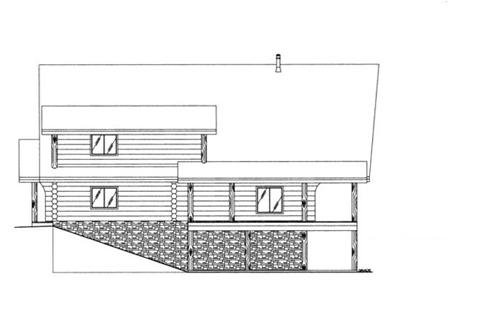 Home Plan - Floor Plan - Other Floor for Log House Plan #117-826 - 1 bed, 2.5 bath