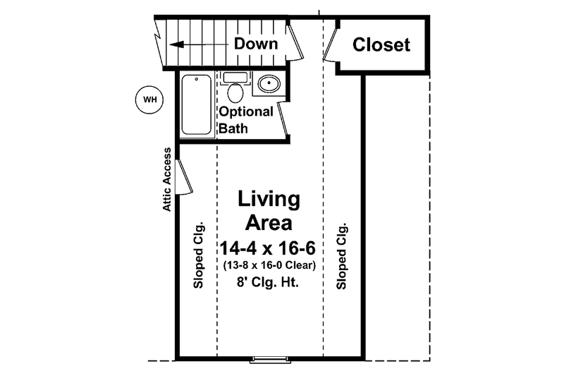 Dream House Plan - Floor Plan - Other Floor for European House Plan #21-415 - 3 bed, 3 bath