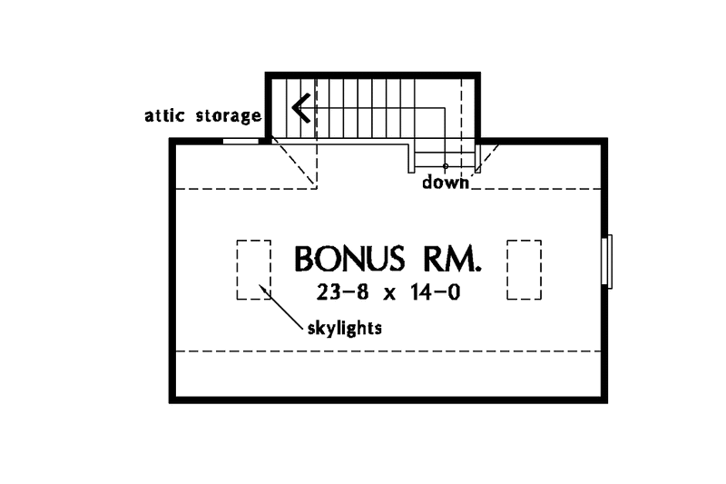 Dream House Plan - Floor Plan - Other Floor for Country House Plan #929-600 - 4 bed, 2 bath