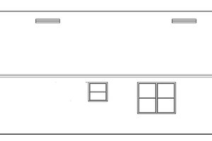 Exterior - Other Elevation for Colonial House Plan #1058-102 - 2 bed, 2 bath