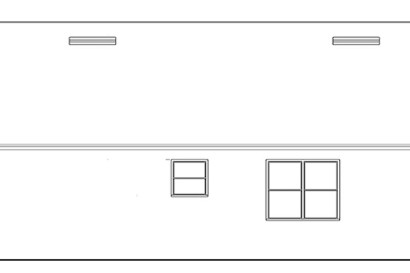Home Plan - Exterior - Other Elevation for Colonial House Plan #1058-102 - 2 bed, 2 bath