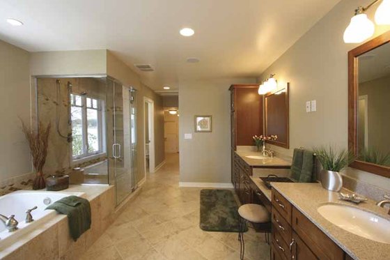 Interior - Bathroom for Traditional House Plan #928-44 - 4 bed, 3 bath