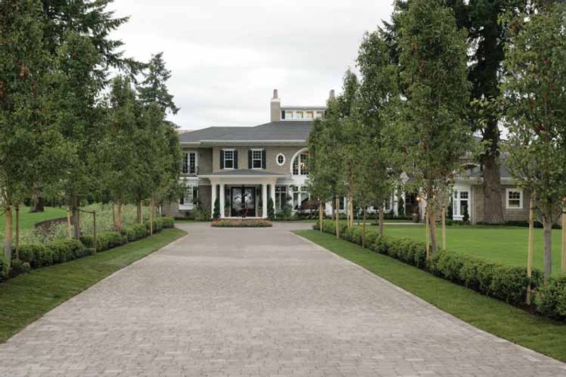 Architectural House Design - Exterior - Front Elevation 9 for Prairie House Plan #132-354 - 4 bed, 6 bath