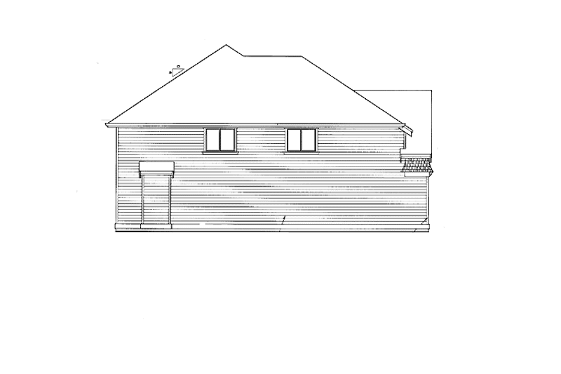 Home Plan - Exterior - Other Elevation for Craftsman House Plan #132-328 - 3 bed, 2.5 bath