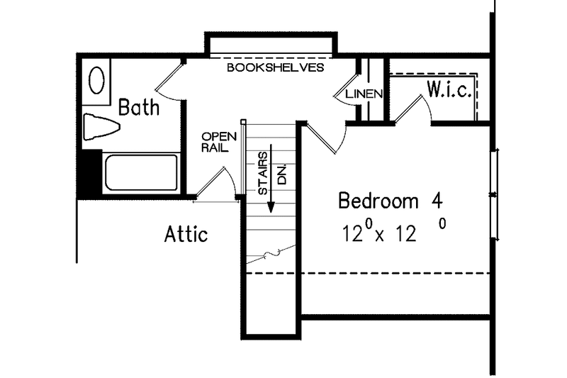 Home Plan - Floor Plan - Other Floor for European House Plan #927-350 - 3 bed, 2.5 bath