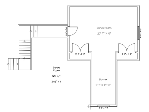 Home Plan - Ranch Floor Plan - Other Floor Plan #1060-6
