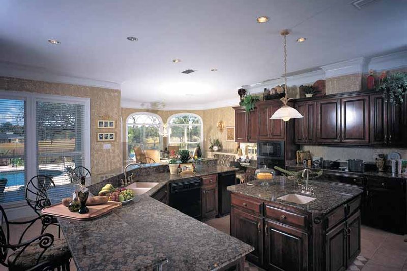 House Blueprint - Interior - Kitchen for Classical House Plan #37-259 - 4 bed, 3.5 bath