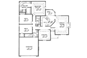 Ranch Style House Plan - 3 Beds 2 Baths 2000 Sq/Ft Plan #405-303 