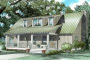 Country Style House Plan - 4 Beds 4 Baths 1970 Sq/Ft Plan #17-3177 
