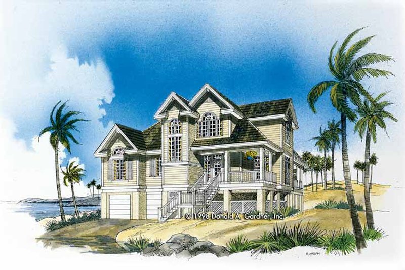 Home Plan - Country Exterior - Front Elevation Plan #929-370