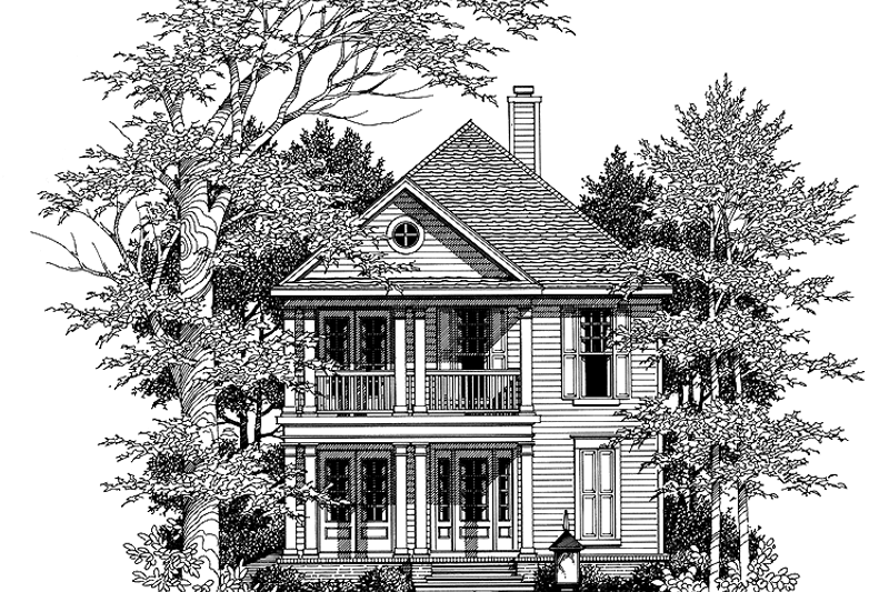 Home Plan - Classical Exterior - Front Elevation Plan #952-264