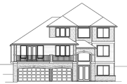 Craftsman Style House Plan - 3 Beds 2 Baths 3675 Sq/Ft Plan #951-18 