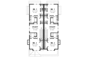 Colonial Style House Plan - 3 Beds 2.5 Baths 3588 Sq/Ft Plan #48-840 