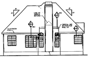 Country Style House Plan - 3 Beds 2 Baths 1768 Sq/Ft Plan #927-739 