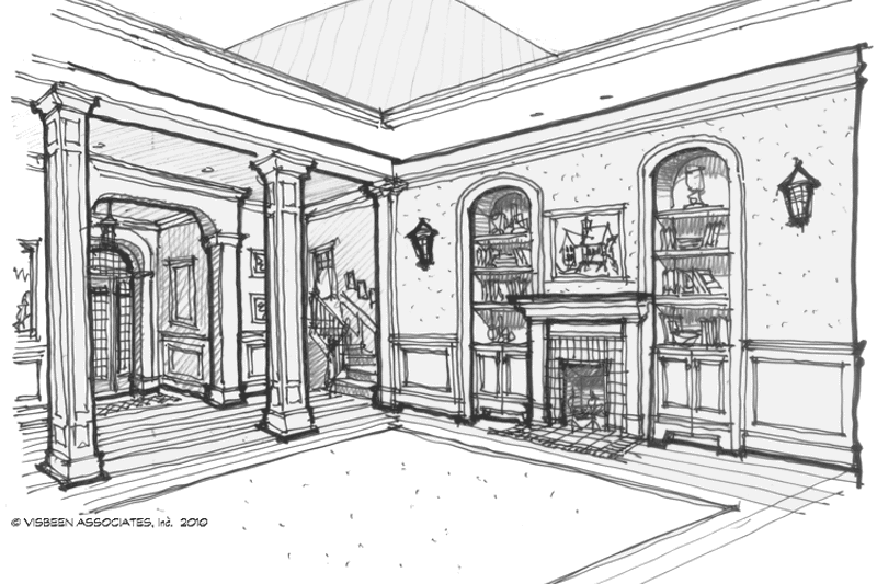 Home Plan - Interior - Family Room 1 for Traditional House Plan #928-72 - 5 bed, 4.5 bath