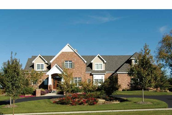 Exterior - Front Elevation 3 for Traditional House Plan #928-222 - 3 bed, 3.5 bath