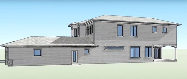 House Plan Design - Right Side