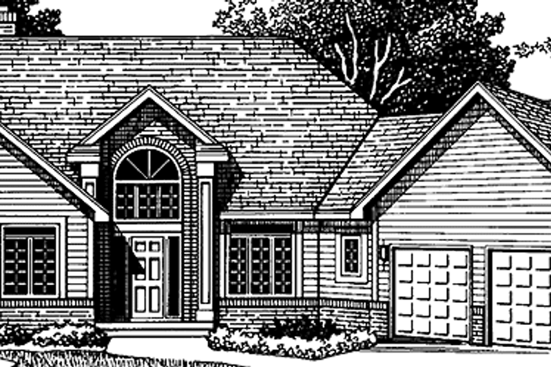 House Plan Design - Prairie Exterior - Front Elevation Plan #981-31