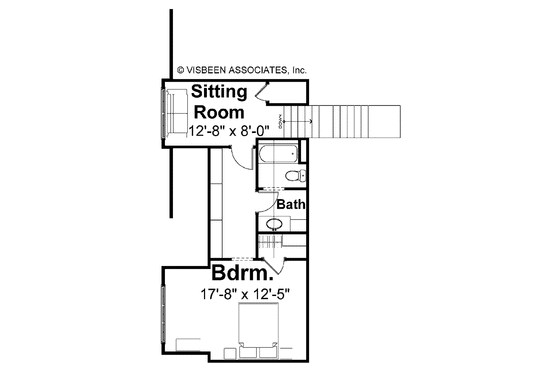 Floor Plan - Other Floor for Traditional House Plan #928-26 - 3 bed, 2.5 bath