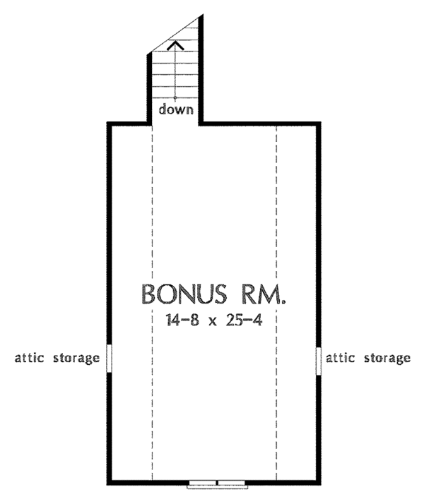 Architectural House Design - Craftsman Floor Plan - Other Floor Plan #929-448