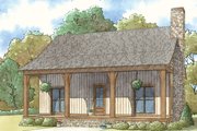 Country Style House Plan - 3 Beds 2.5 Baths 1764 Sq/Ft Plan #17-3413 