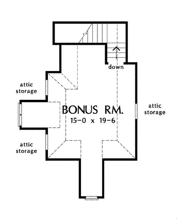 Cottage Floor Plan - Other Floor Plan #929-854